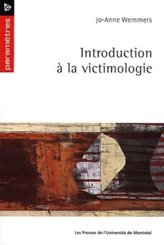 Introduction à la victimologie