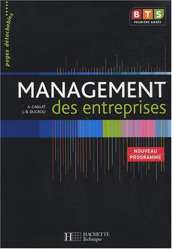 Management des entreprises, BTS première année
