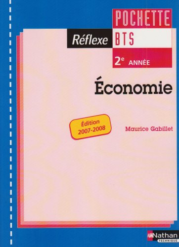 Economie BTS tertiaires, 2e année