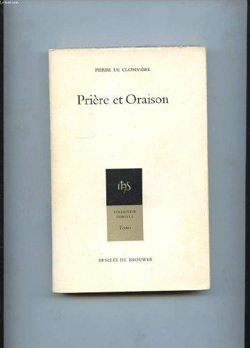 prière et oraison