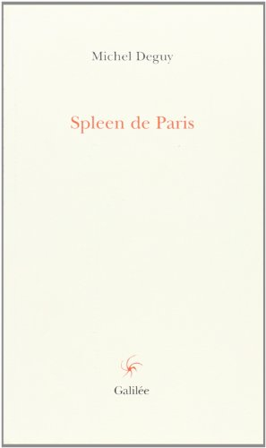 Le spleen de Paris