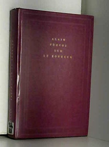 propos sur le bonheur