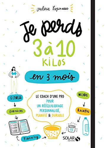 Je perds 3 à 10 kilos en 3 mois : le coach d'une pro pour un rééquilibrage personnalisé, planifié & 