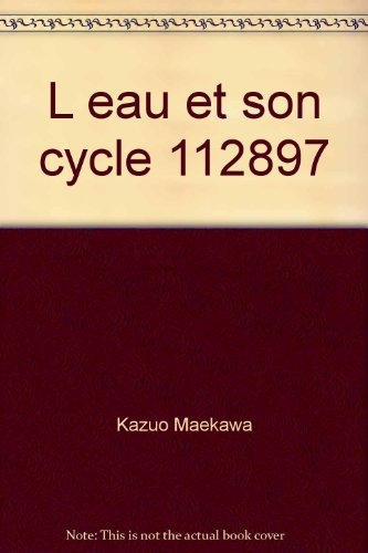 L eau et son cycle 112897