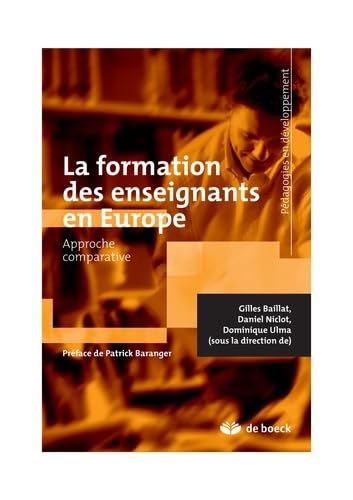 La formation des enseignants en Europe : approche comparative