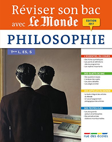 Philosophie terminale : séries L, ES, S