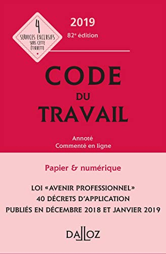 Code du travail 2019