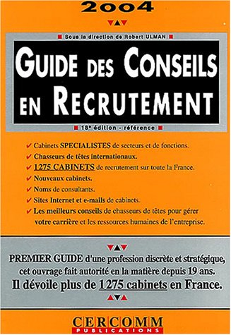 Guide des conseils en recrutement 2004