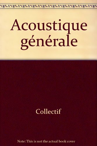 Acoustique générale