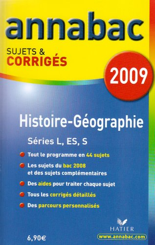 Histoire géographie L, ES, S