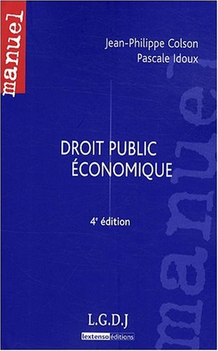 Droit public économique