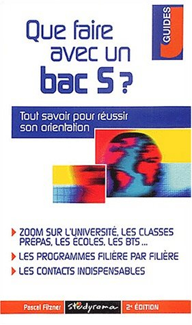 que faire avec un bac s ?