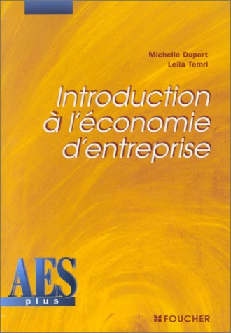 Introduction à l'économie d'entreprise