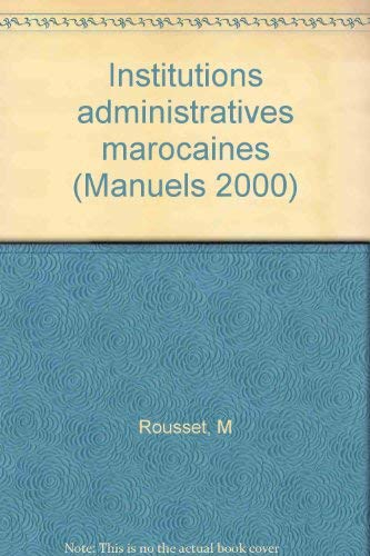 Institutions administratives marocaines