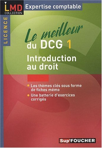 Le meilleur du DCG 1 : introduction au droit : licence