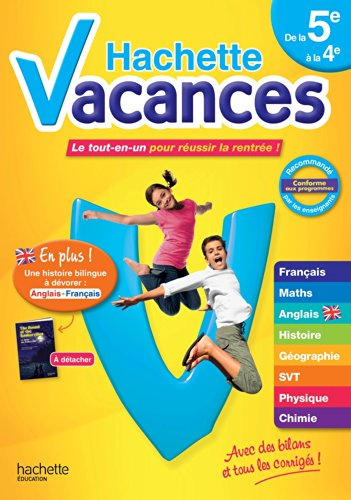 Hachette vacances, de la 5e à la 4e : le tout-en-un pour réussir la rentrée !