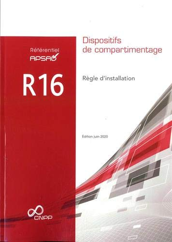Dispositifs de compartimentage : règle d'installation