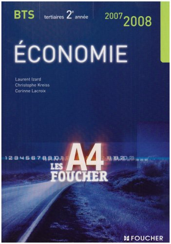 Economie BTS tertiaires 2e année