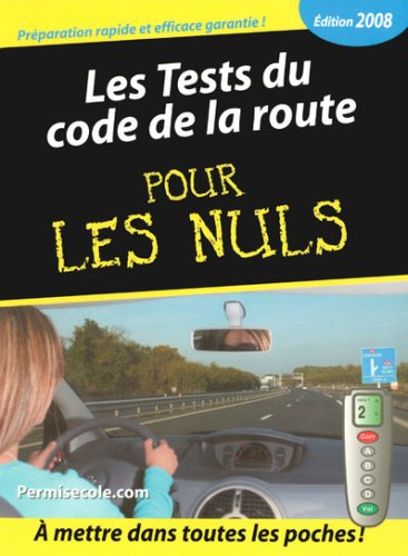 Les tests du code de la route pour les nuls