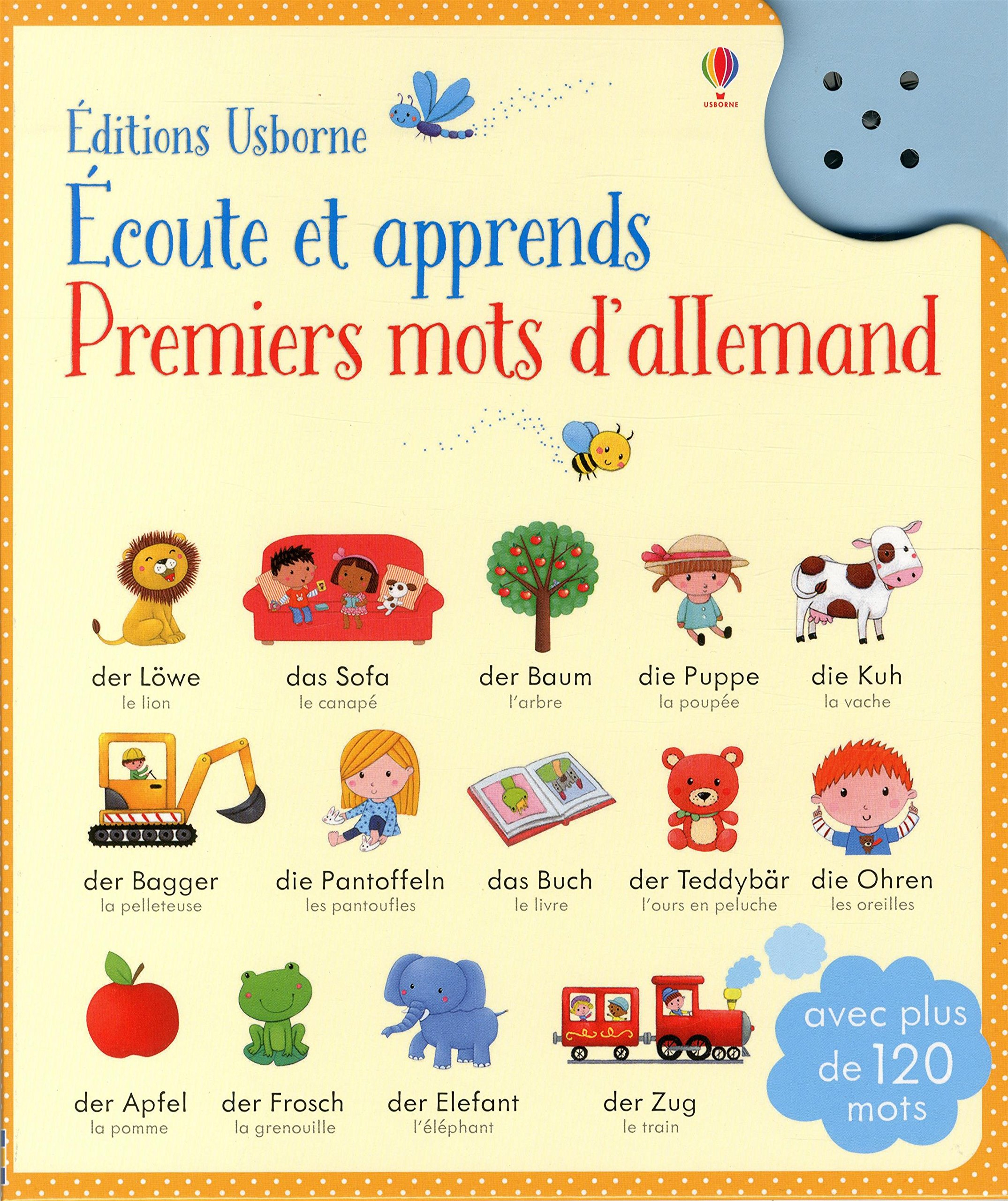 Ecoute et apprends : premiers mots d'allemand
