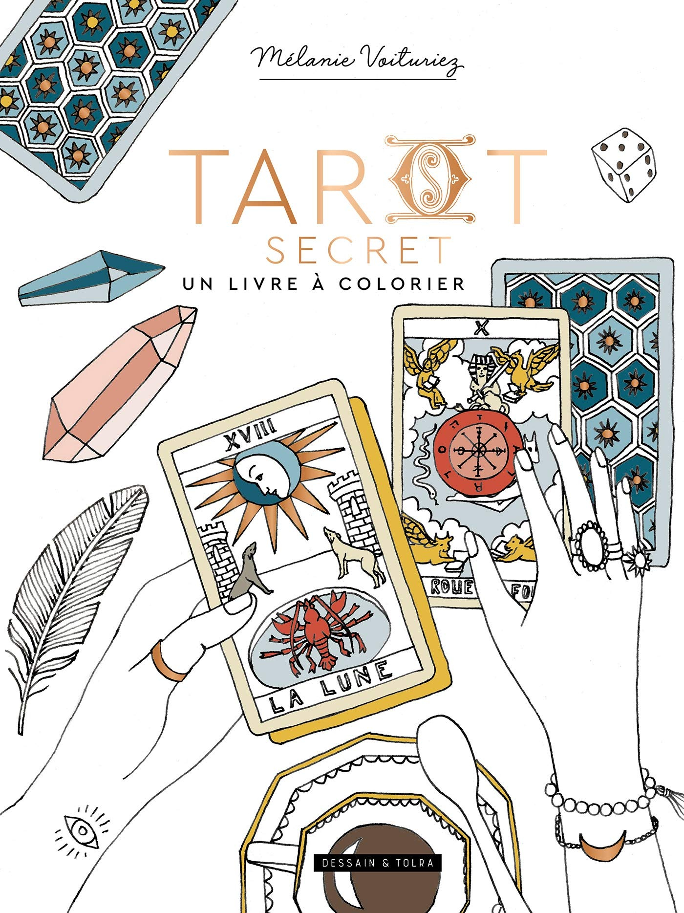 Tarot secret : un livre à colorier