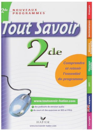 Tout savoir 2de