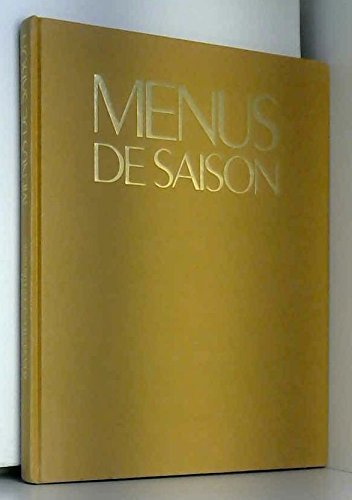 Menus de saison