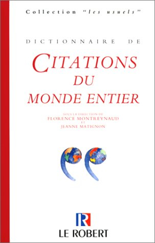Dictionnaire de citations du monde entier