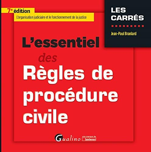 L'essentiel des règles de procédure civile