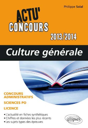 Culture générale 2013-2014