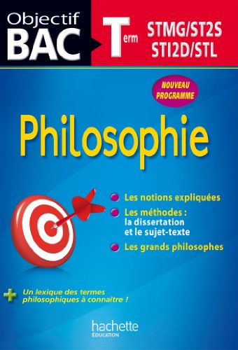 Philosophie terminales STMG, ST2S, STI2D,STL