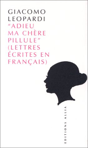 Adieu ma chère Pillule