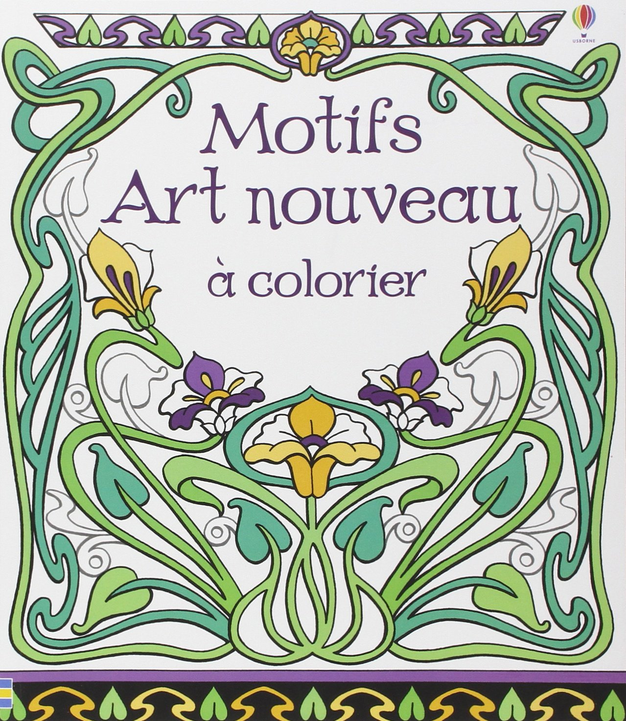 Motifs Art nouveau à colorier