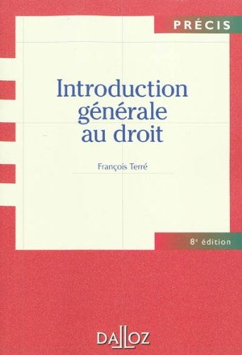 Introduction générale au droit