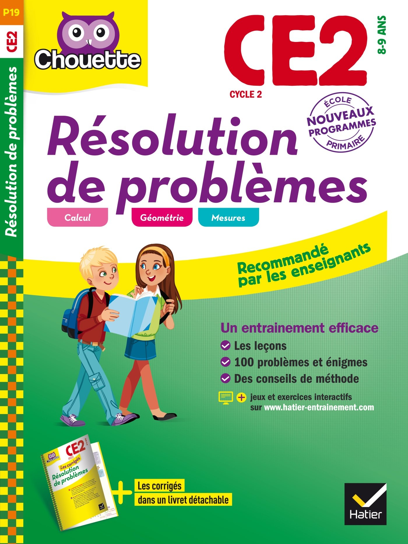 Résolution de problèmes CE2, cycle 2, 8-9 ans : nouveau programme