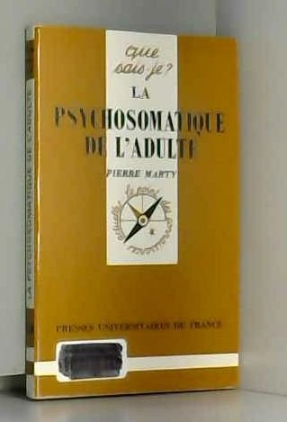 la psychosomatique de l'adulte