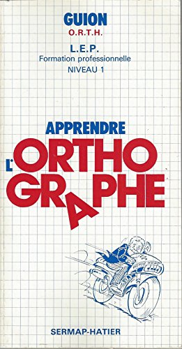 orthographe lep niveau 1