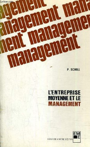 l'entreprise moyenne et le management