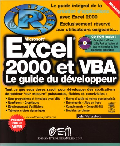 excel 2000 - programmer avec vba