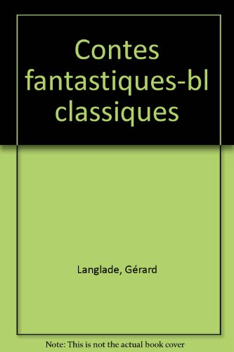 Contes fantastiques