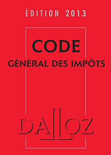 Code général des impôts 2013