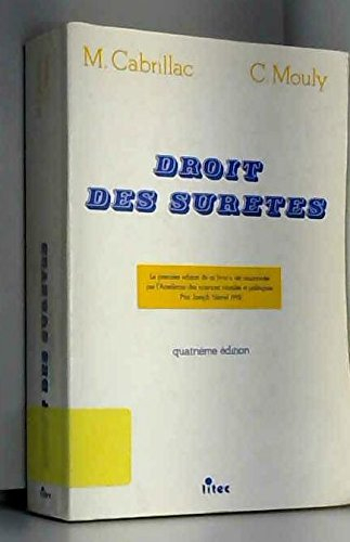 droit des suretes  4e ed.1997 (ancienne édition)