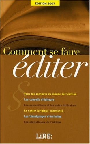 Comment se faire éditer