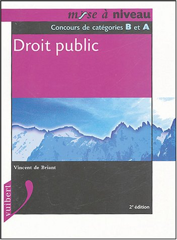 droit public : concours de catégories bet a