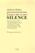 J'habite près de mon silence : et vingt-sept autres poèmes