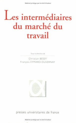 Les intermédiaires du marché du travail