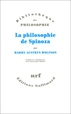 La philosophie de Spinoza