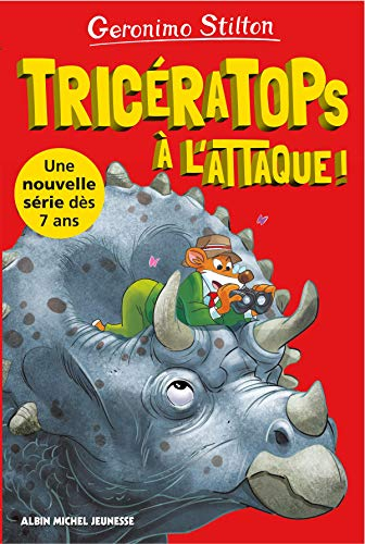 Sur l'île des derniers dinosaures. Tricératops à l'attaque !