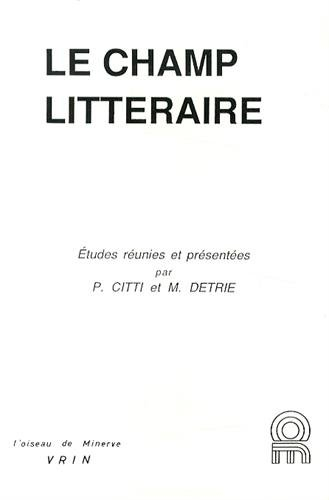 Le Champ littéraire