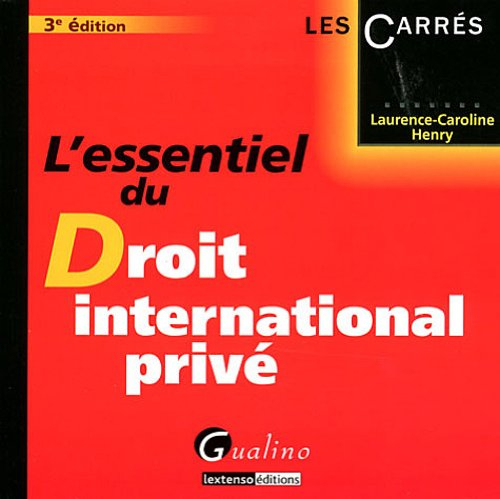 L'essentiel du droit international privé